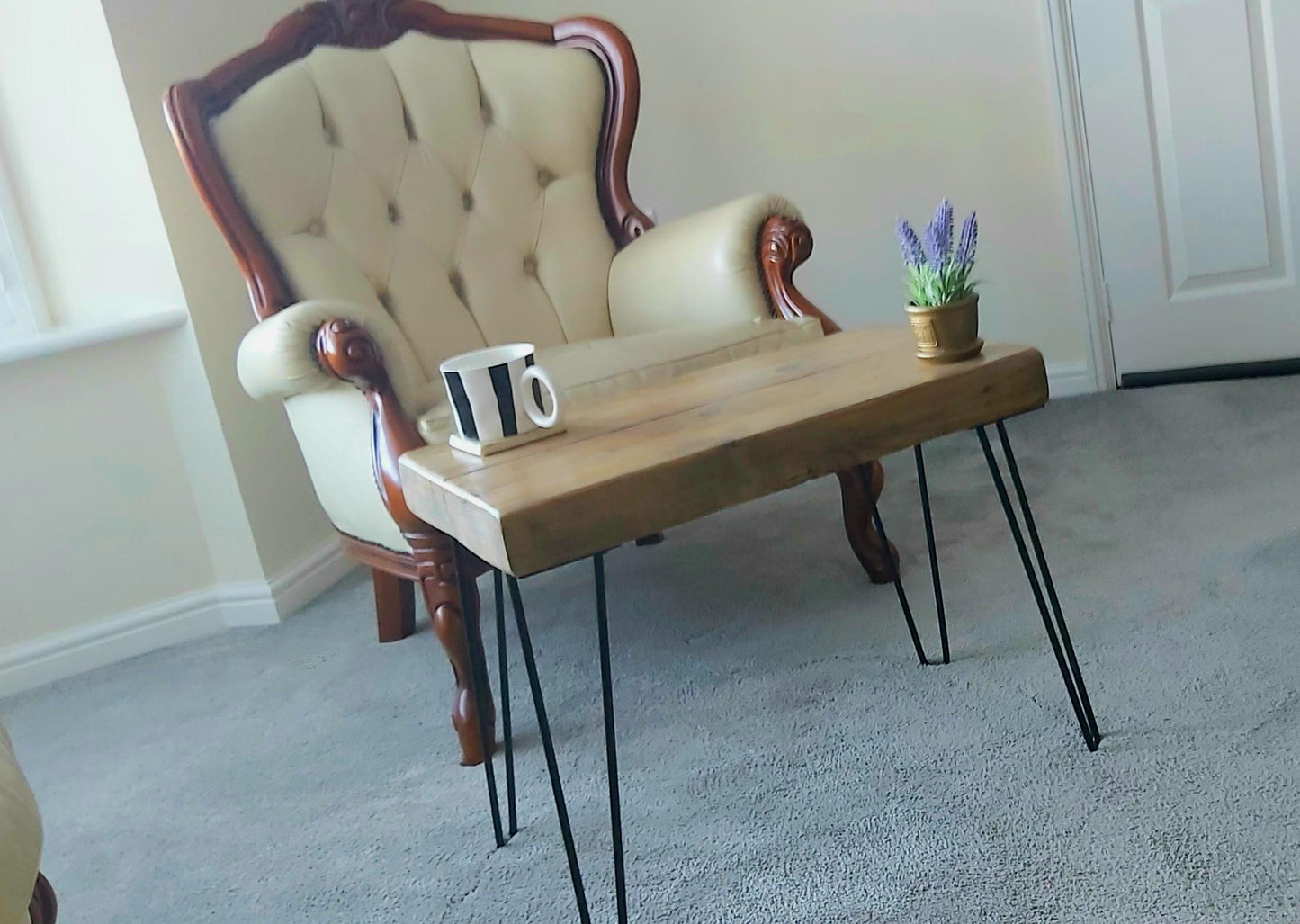 Chunky Reclaimed Wooden Rustic Table
