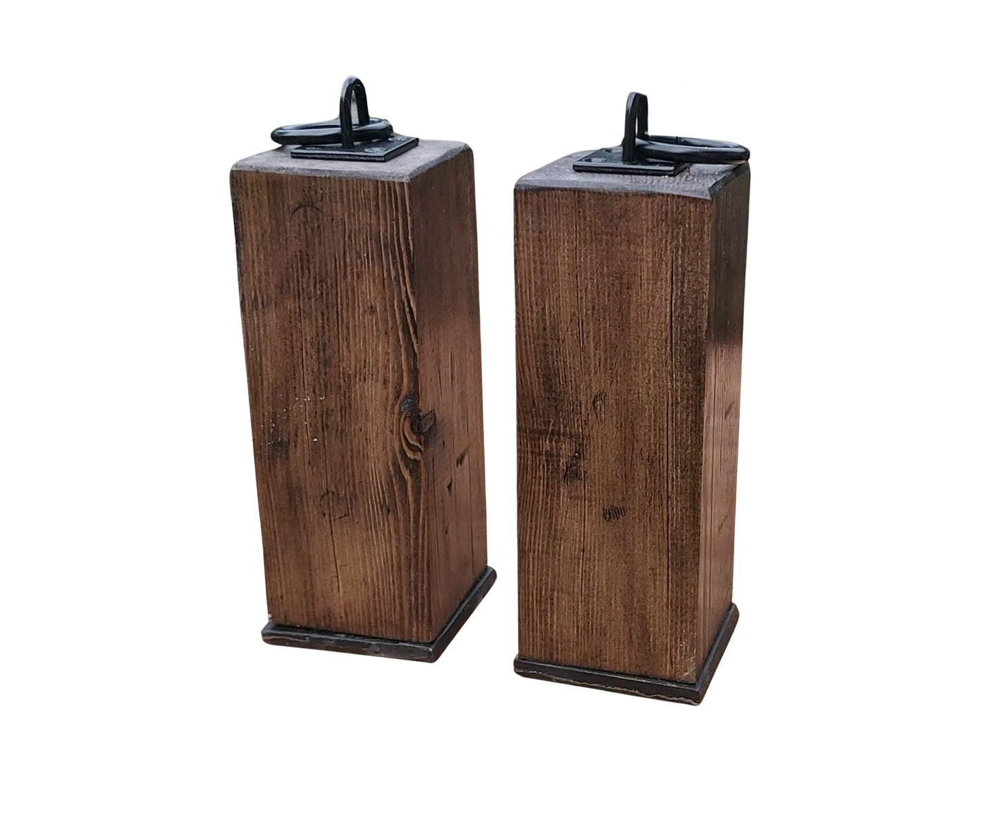 Reclaimed Wood Rustic Door Stop, internal door use only