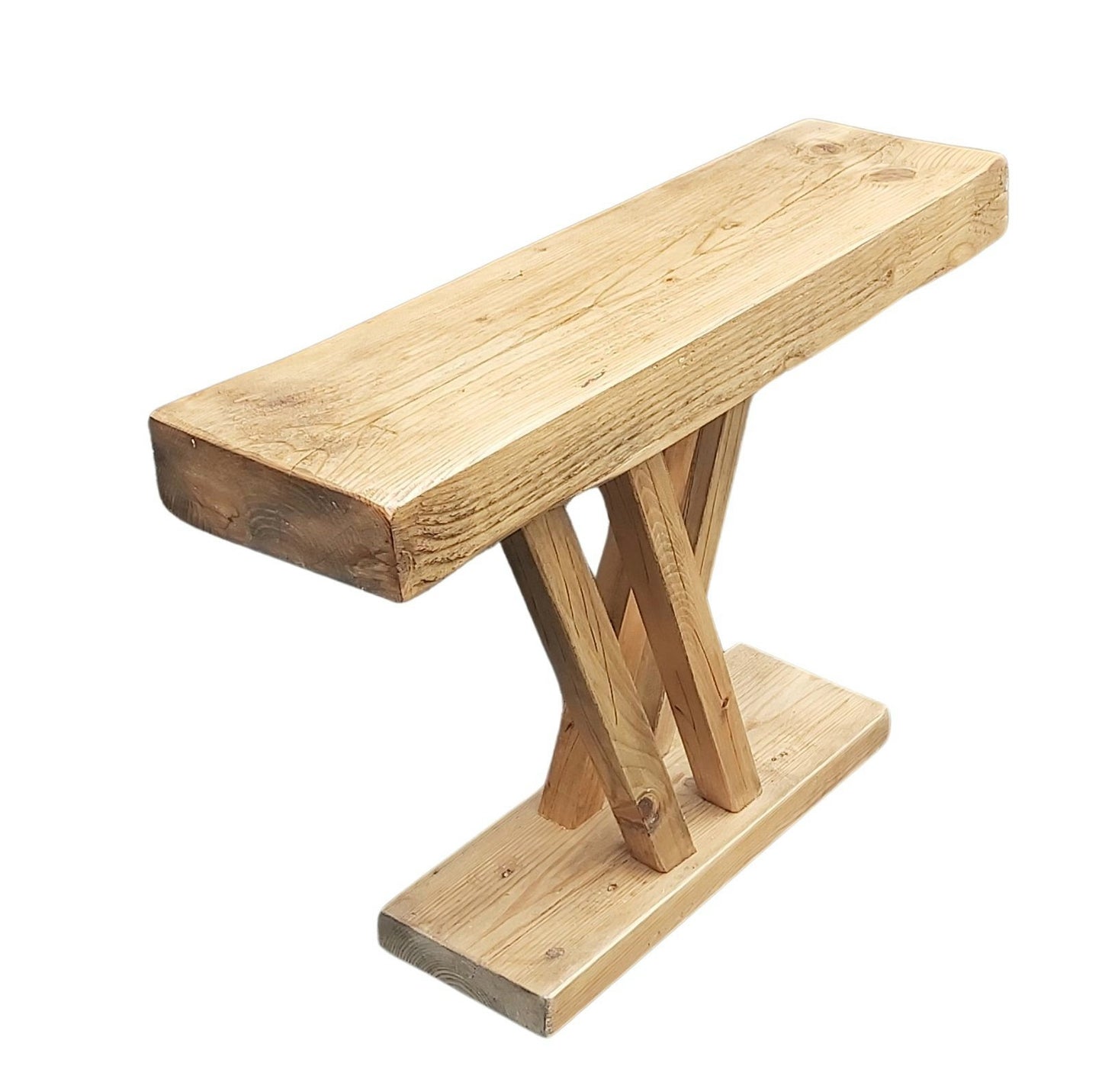 ABBEYDALE end table reclaimed wood