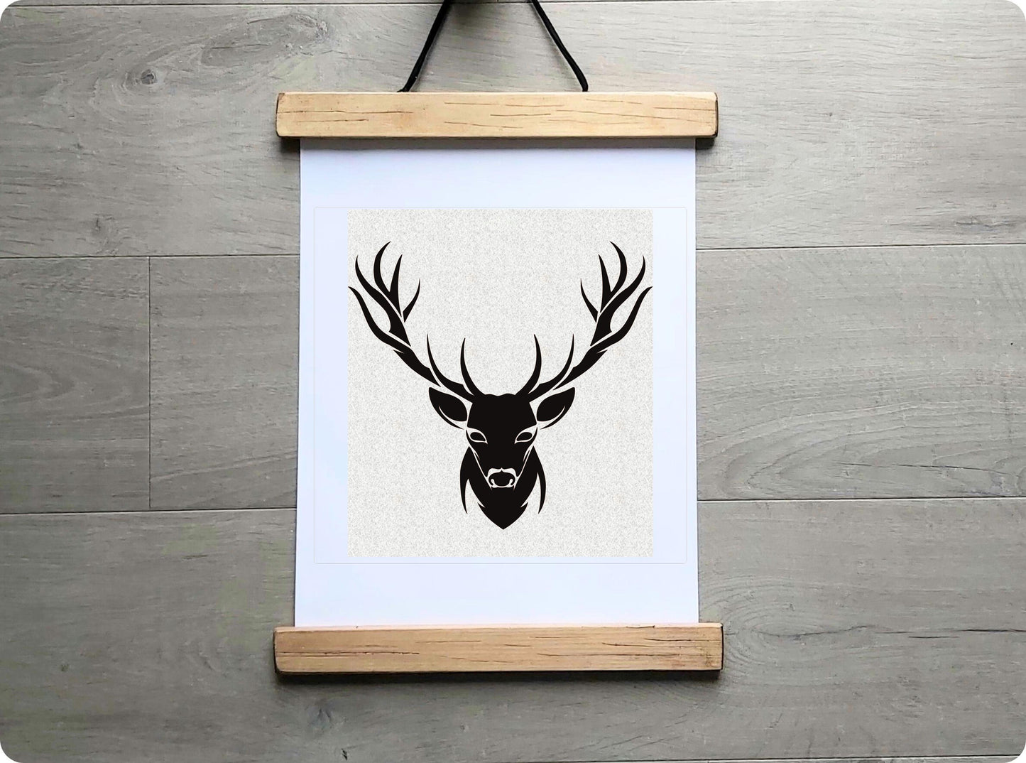 Hanging Canvas Sign A3