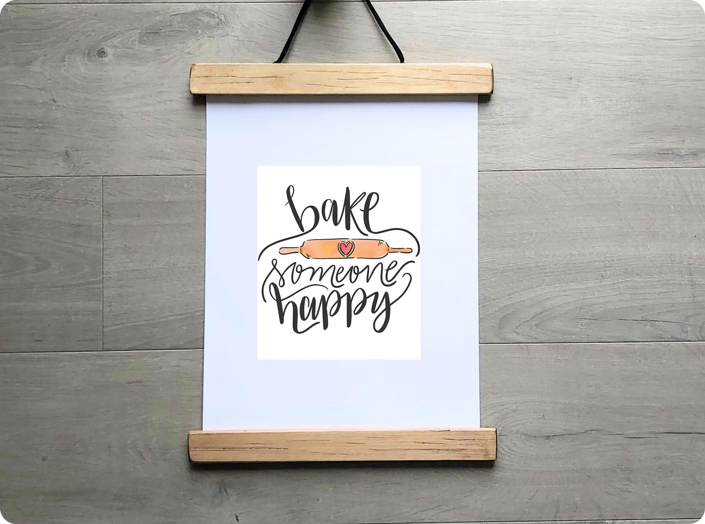 Hanging Canvas Sign A3