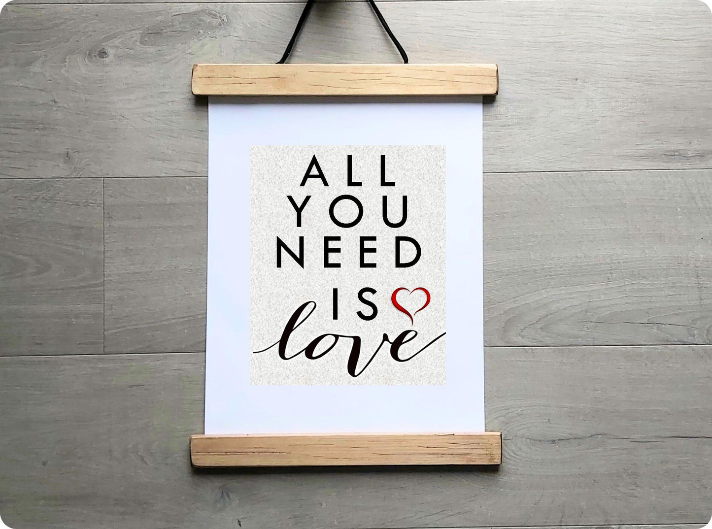 Hanging Canvas Sign A3