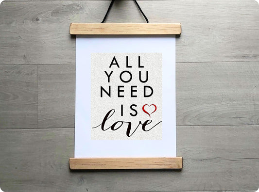 Hanging Canvas Signs A4