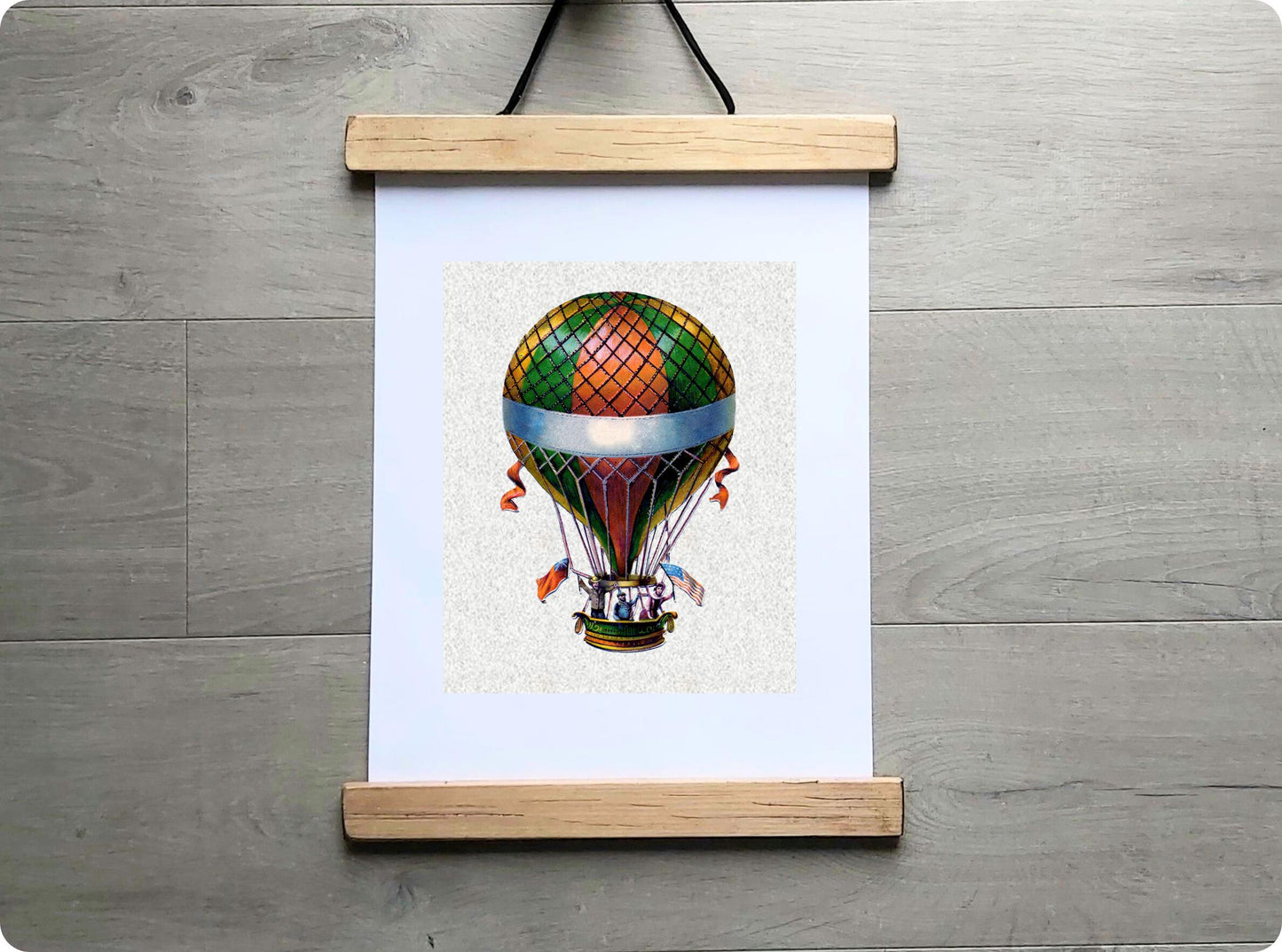 Hanging Canvas Sign A3