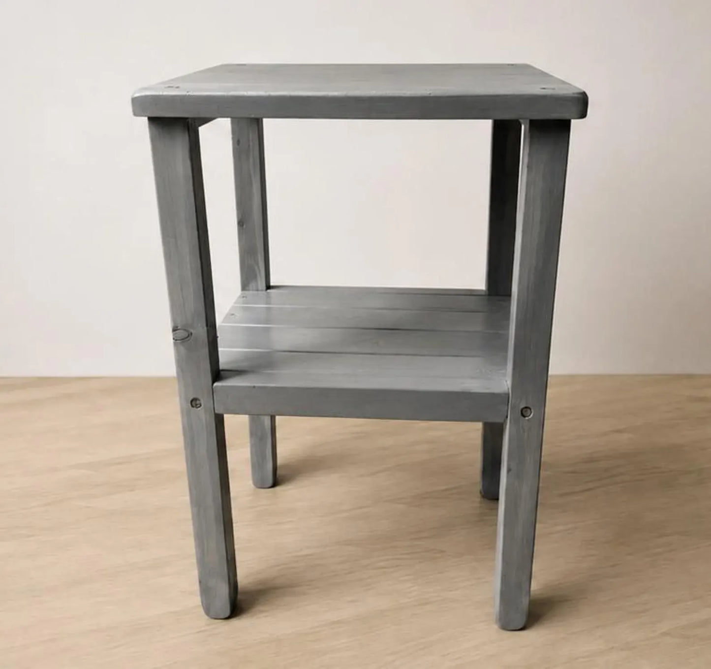 CAUNTON Handmade Compact Rustic Bedside Table