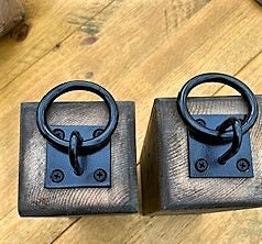 Reclaimed Wood Rustic Door Stop, internal door use only
