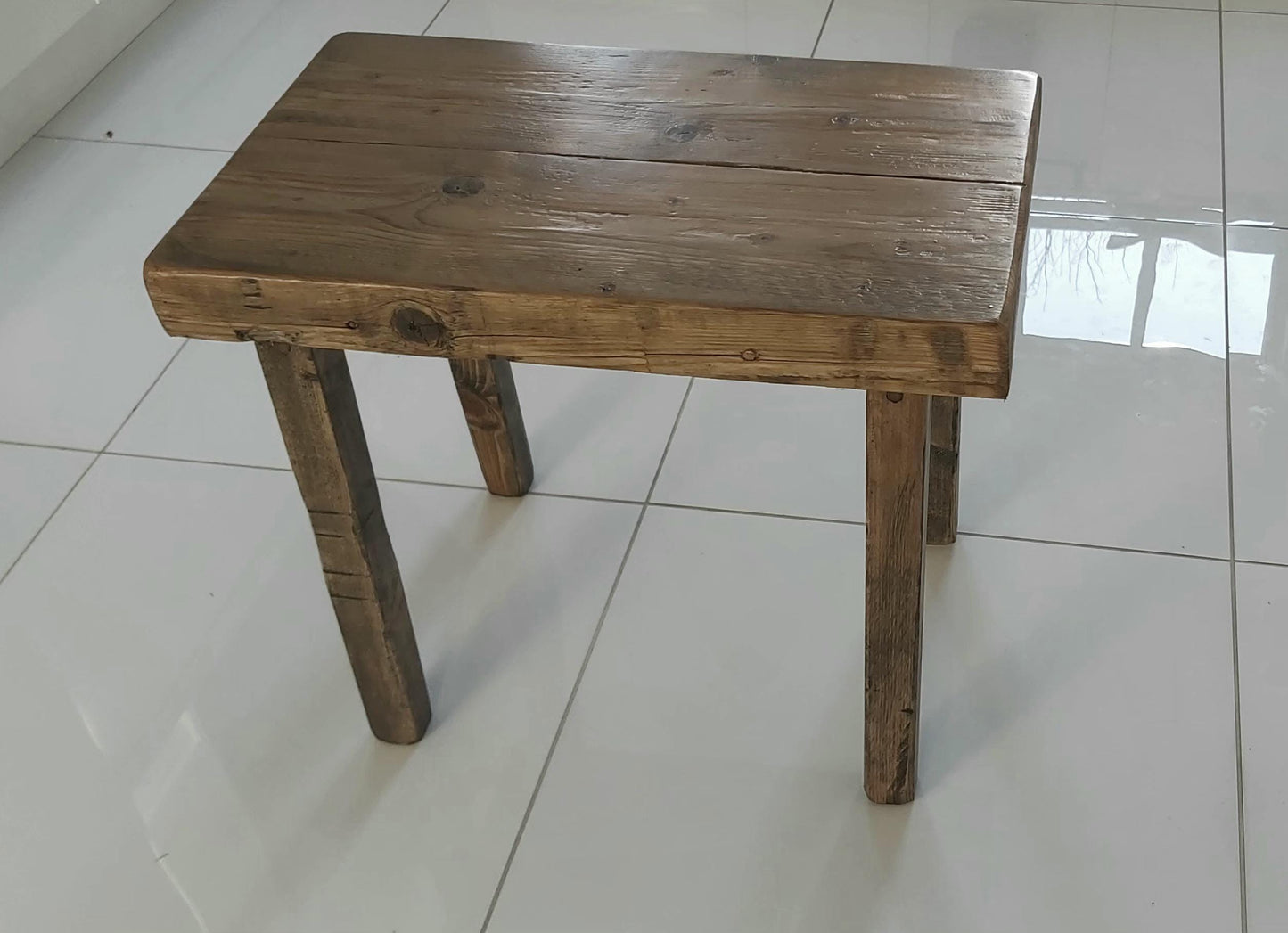 Chunky Reclaimed Wooden Rustic Table