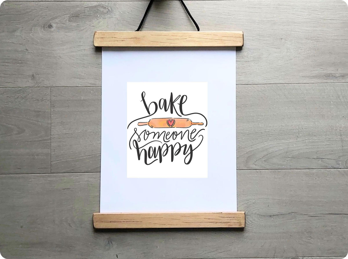 Hanging Canvas Sign A3