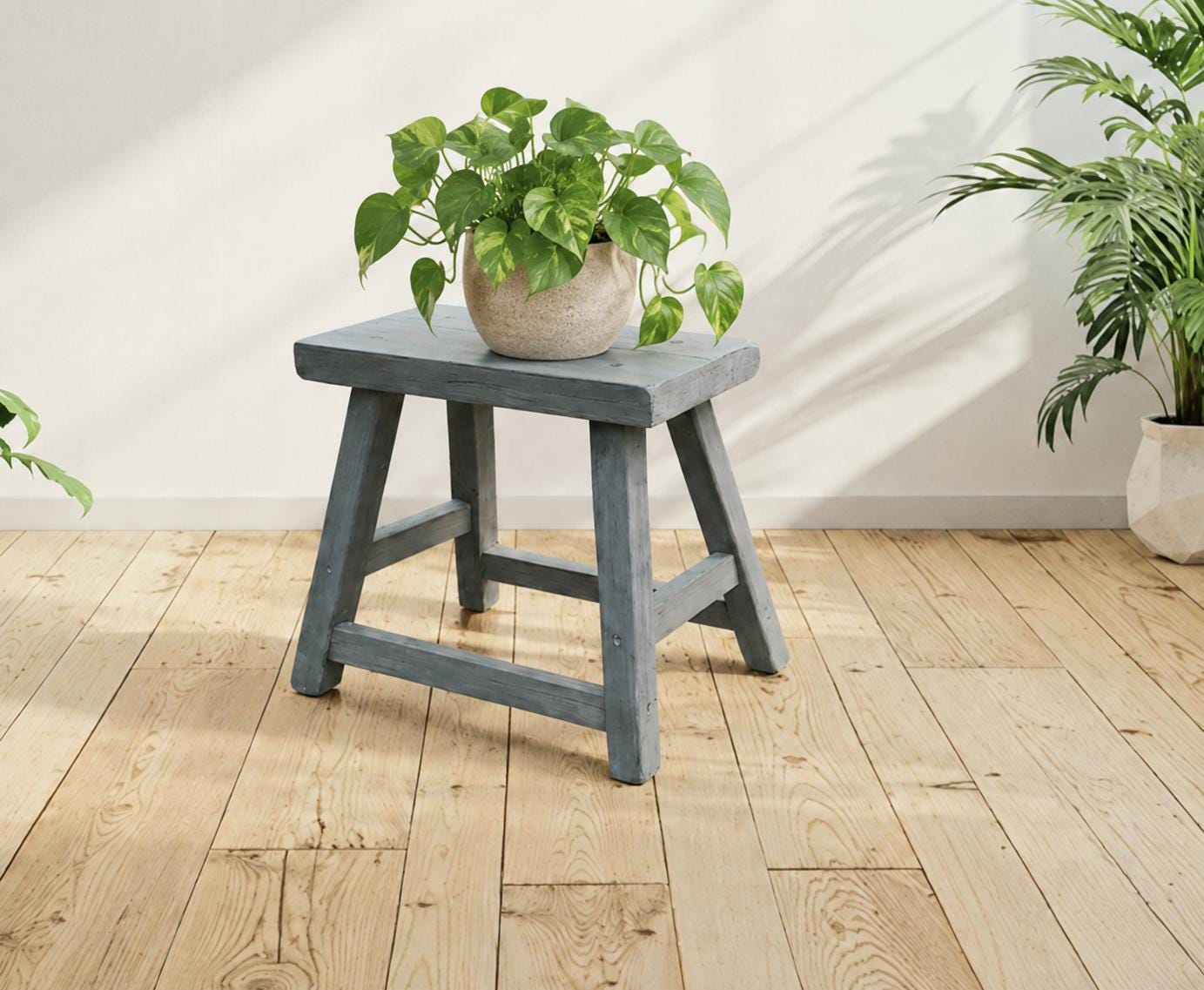 Handmade Rustic Milking Stool