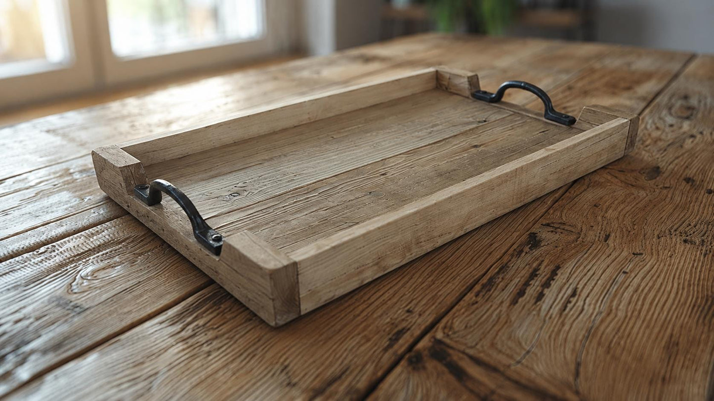 Rustic Wooden Tray