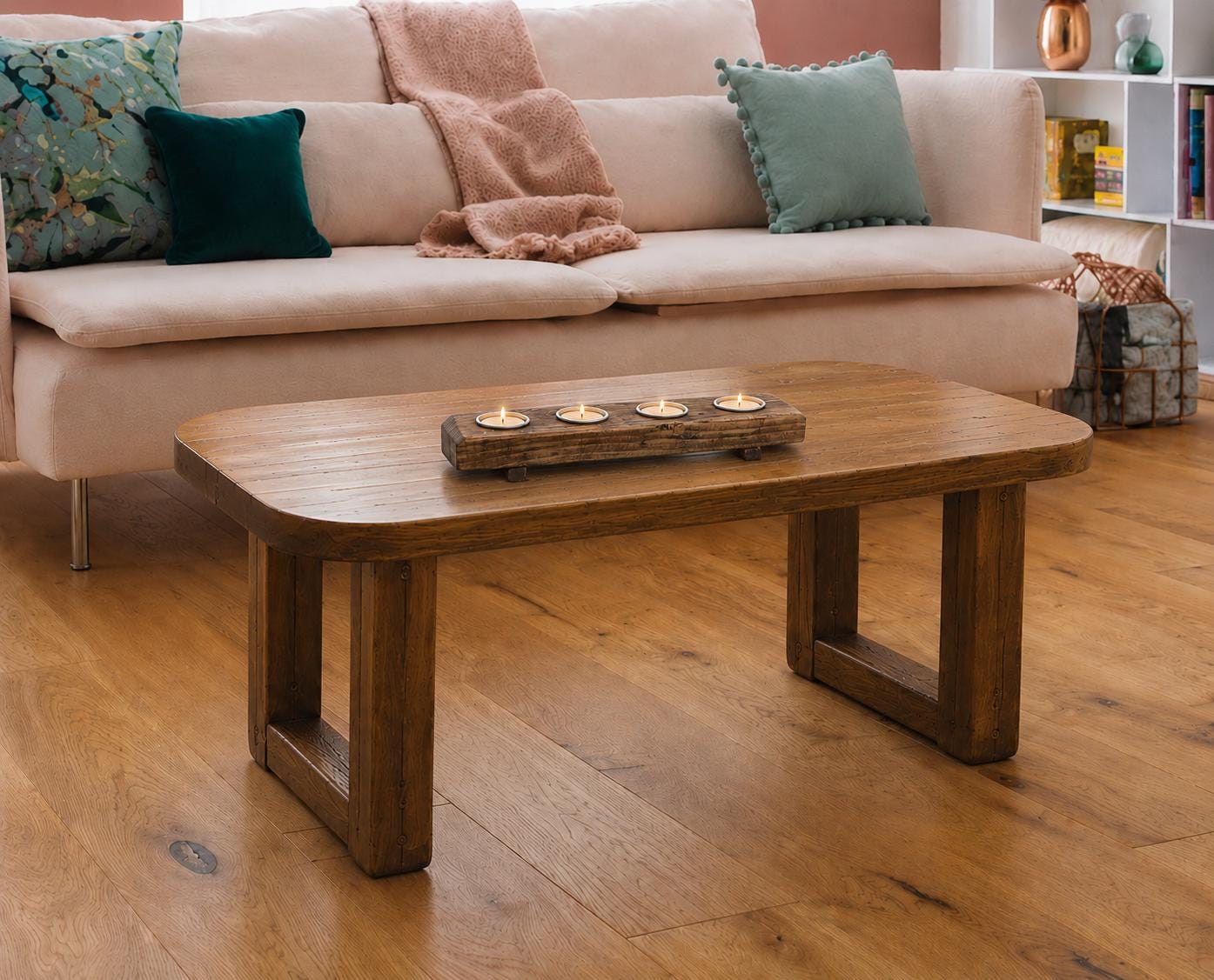 OXTON Rustic Coffee Table