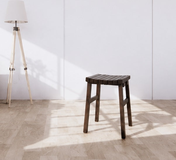 LANSDOWNE rustic stool / seat