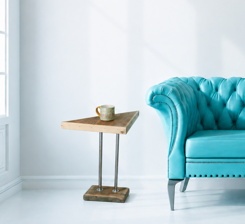 WOODLANDS Triangular Side Table